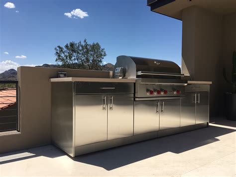 outdoor kitchens cabinets stainless steel|stainless steel outdoor cabinet freestanding.